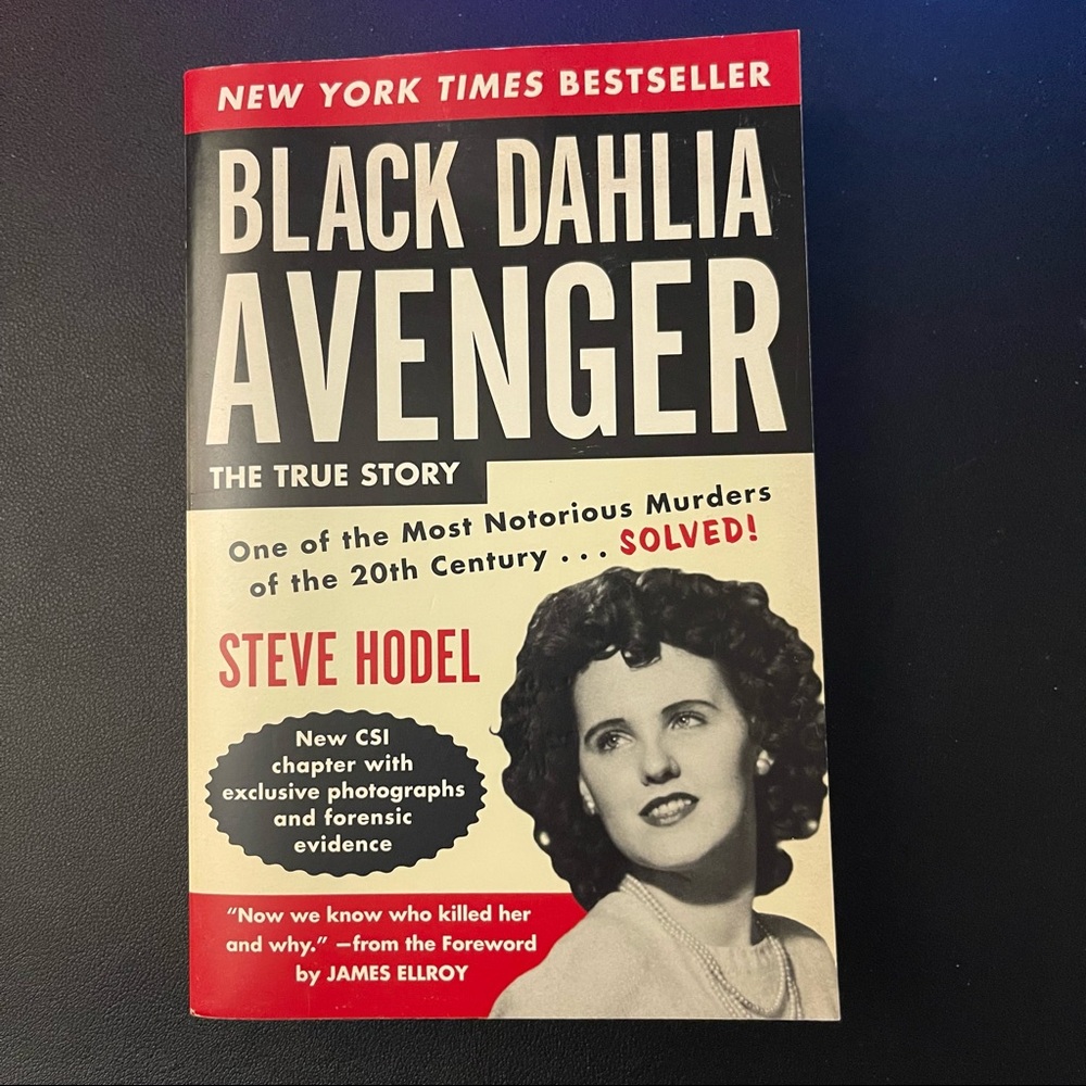 Book - Black Dahlia Avenger - The True Story